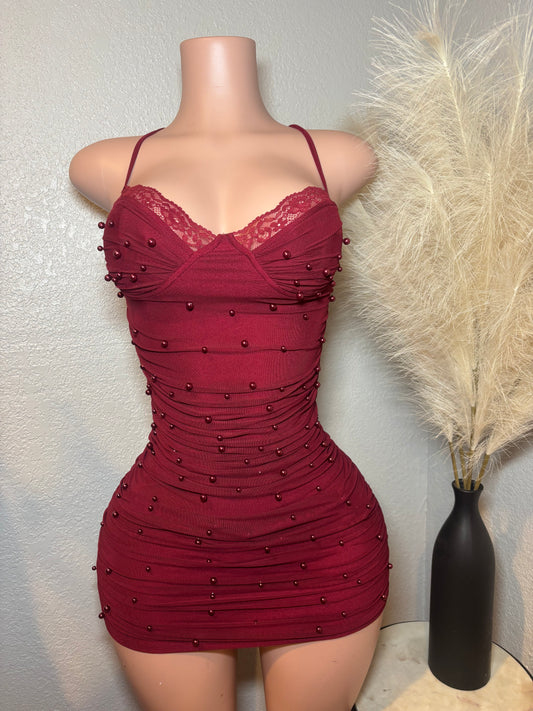 Mya Pearl Mini Dress