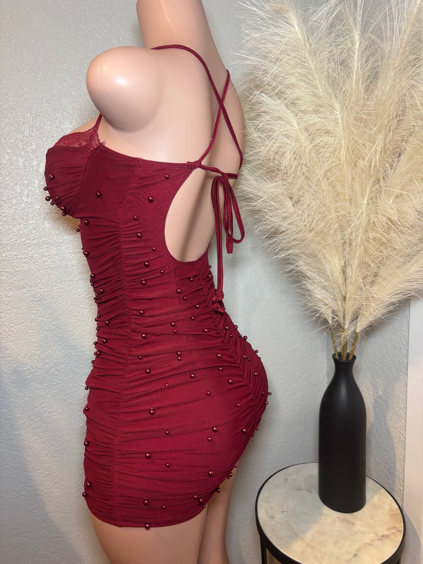 Mya Pearl Mini Dress